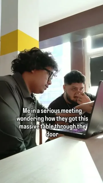 Kohuwa meeting-table humour reel cover