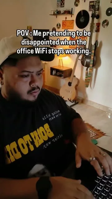 Kohuwa office Wi-Fi humour reel cover
